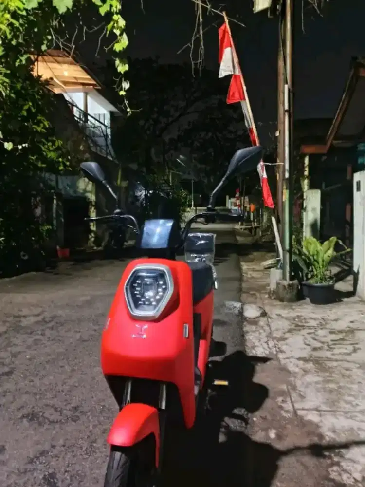 Sepeda listrik masih bagus tidak ada minus