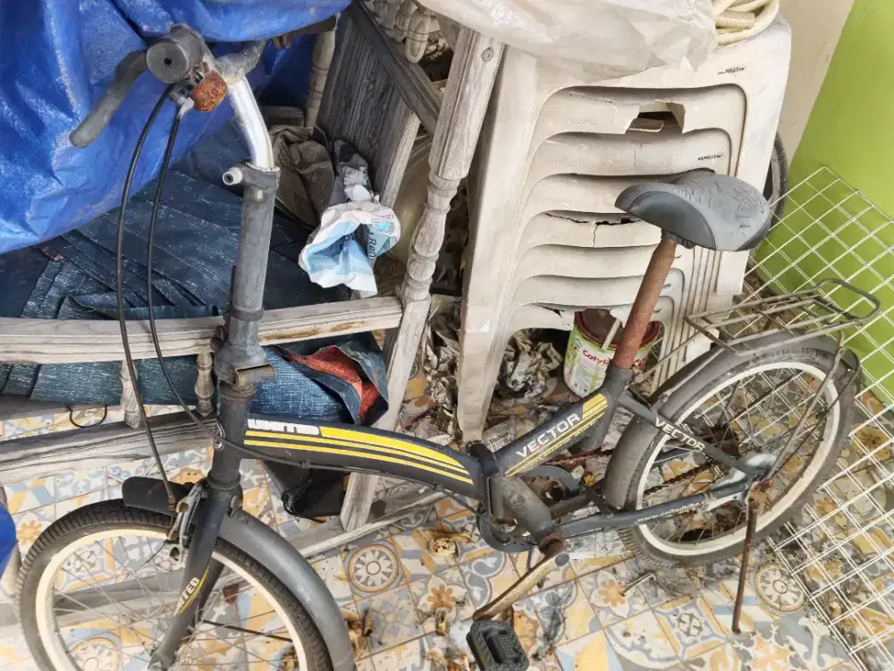 Dijual sepeda sudah tidak terpakai