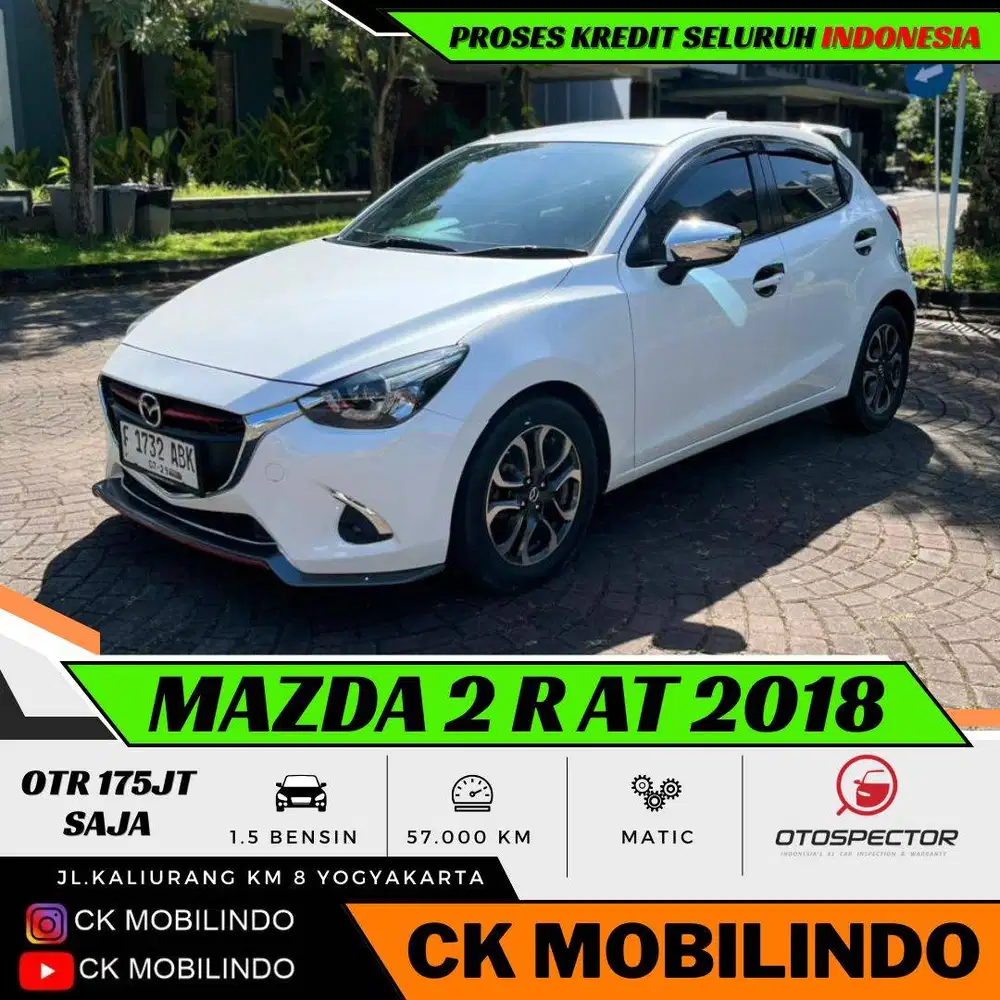 Mazda 2 R Matic 2018 ANTIK ISTIMEWA DP Minim Kredit Murah