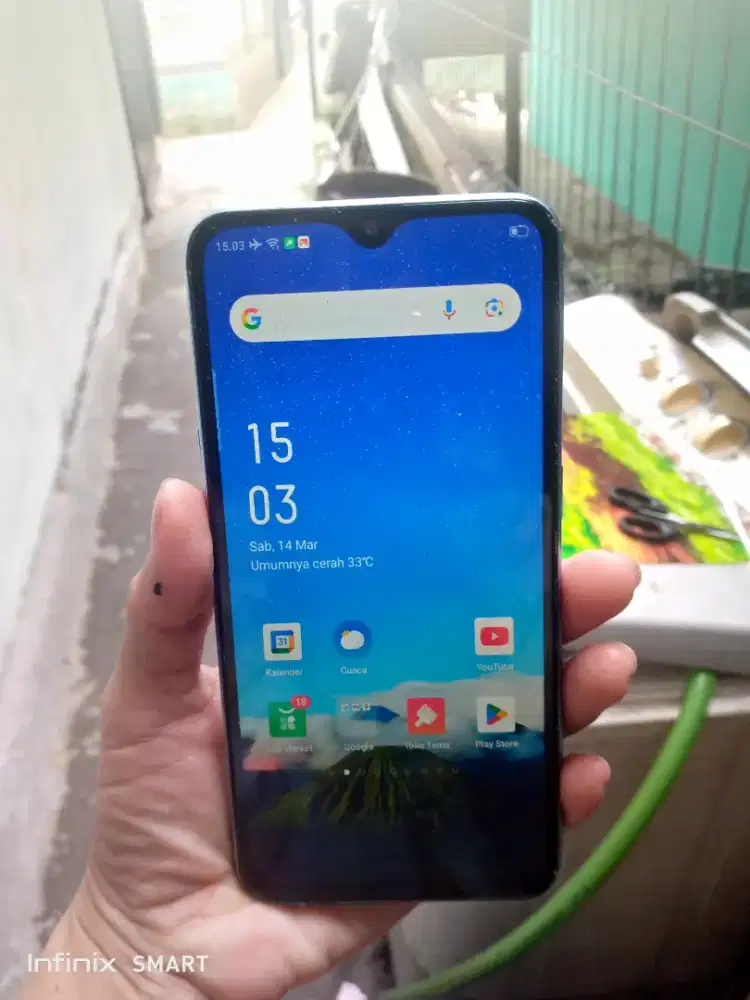 Oppo A12 rram 3/32 jaringan 4g