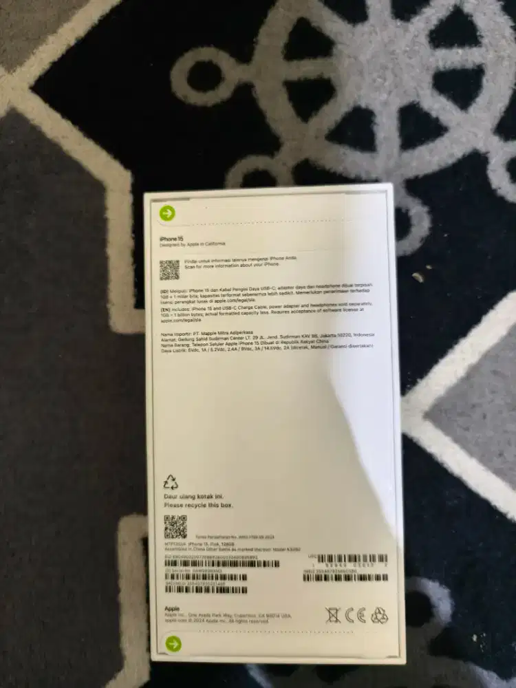 iPhone 15 Ibox Segel 128 Gb