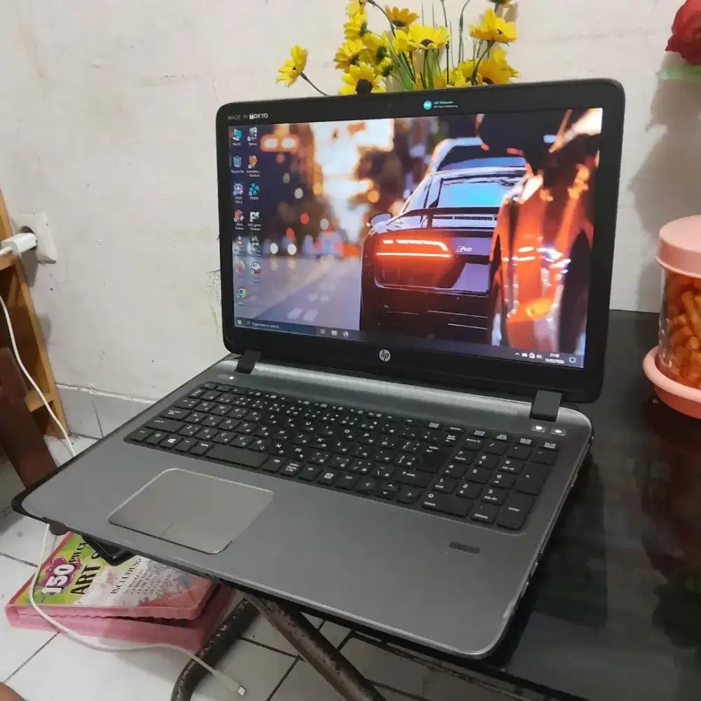 Laptop HP ProBook 450 Baterai awet layar lebar 16inc