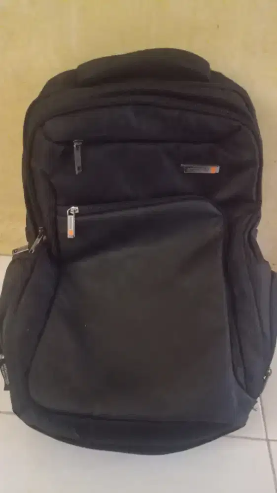 AMERICAN TOURISTER BACKPACK 3 SEGNO BLACK