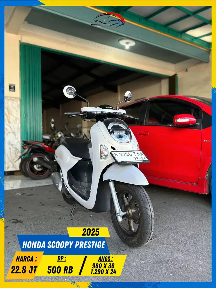 HONDA SCOOPY PRESTIGE 2025 LIKE NEW MASZEHH HIKMAH MOTOR KEPUH