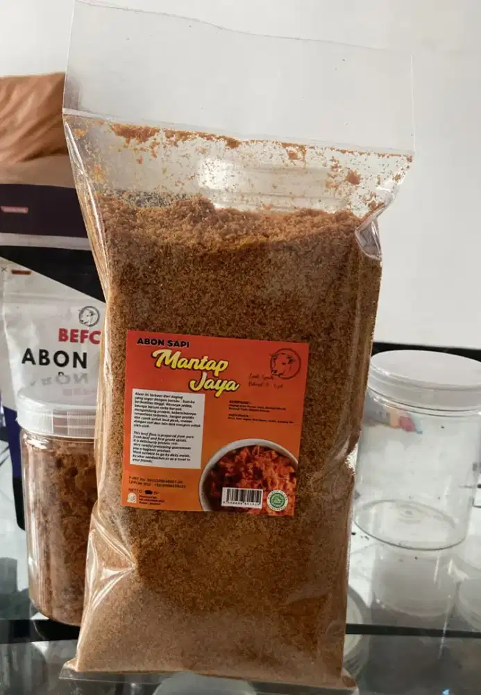 Abon Sapi Cap Mantap Jaya