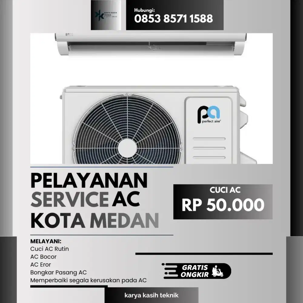 Service AC Murah Sekota Medan