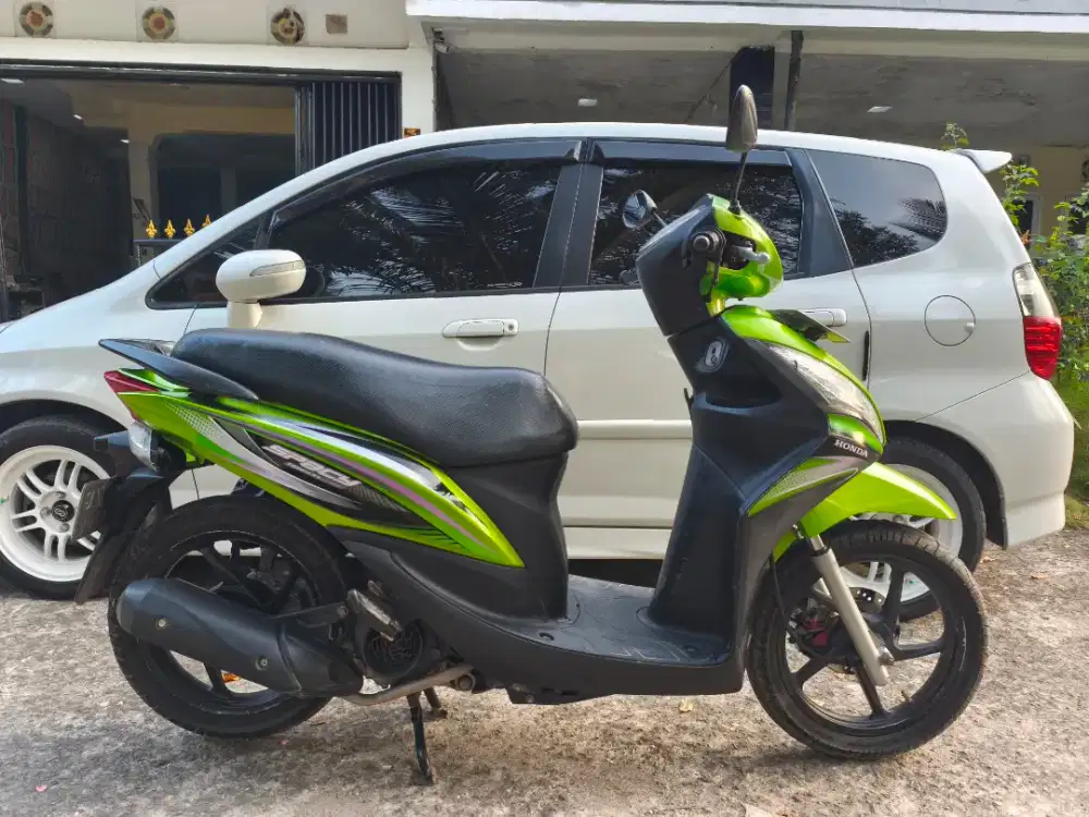 Honda Spacy Injeksi Hijau Hitam 2012