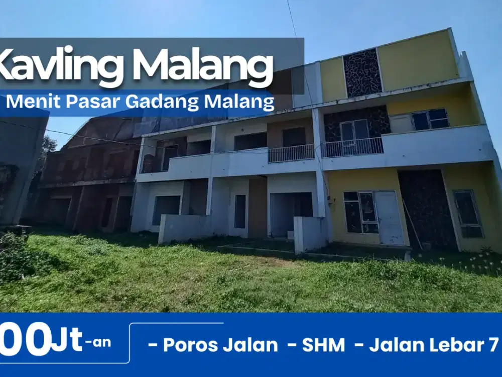 Tanah SHM Strategis Dekat Pasar & Sekolah