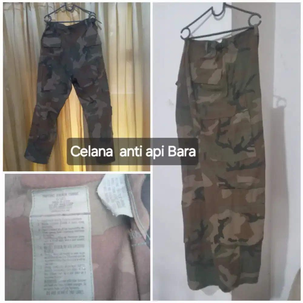 Celana Army Combat Anti Api Bara