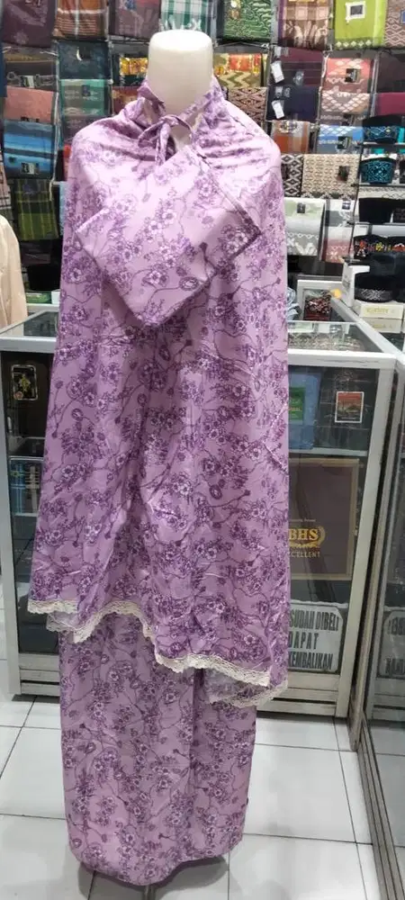 Mukena putusan bahan katun obral!!