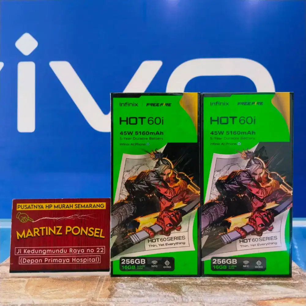 Infinix hot 60i 8/256 new