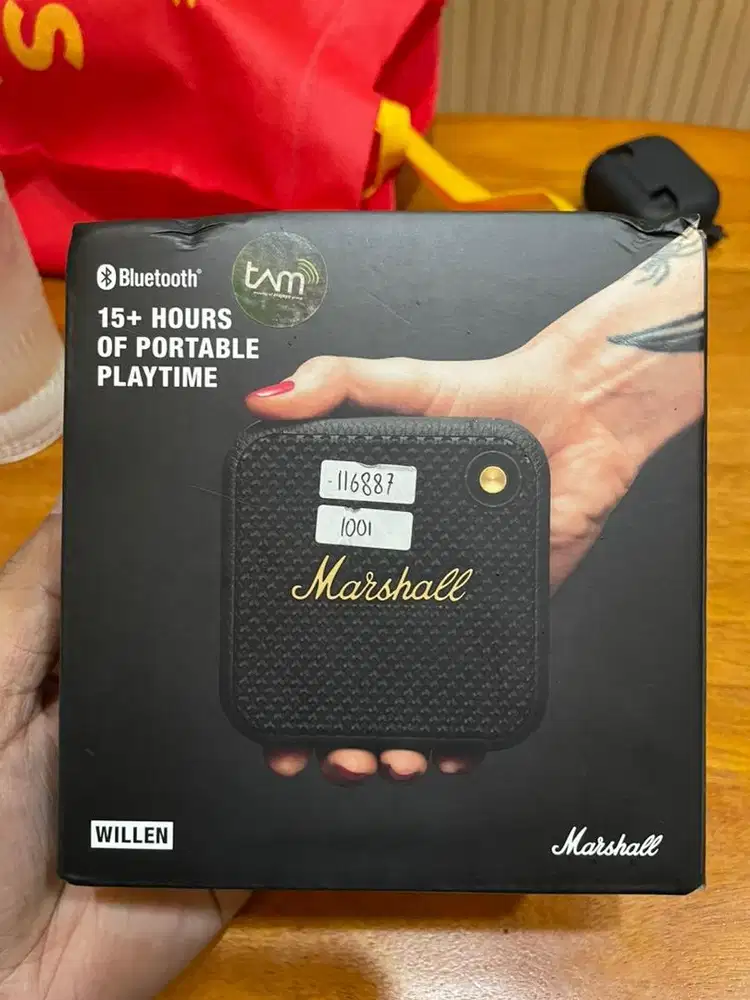 [BNIB] SPEAKER MARSHALL WILEN ORIGINAL GARANSI TAM