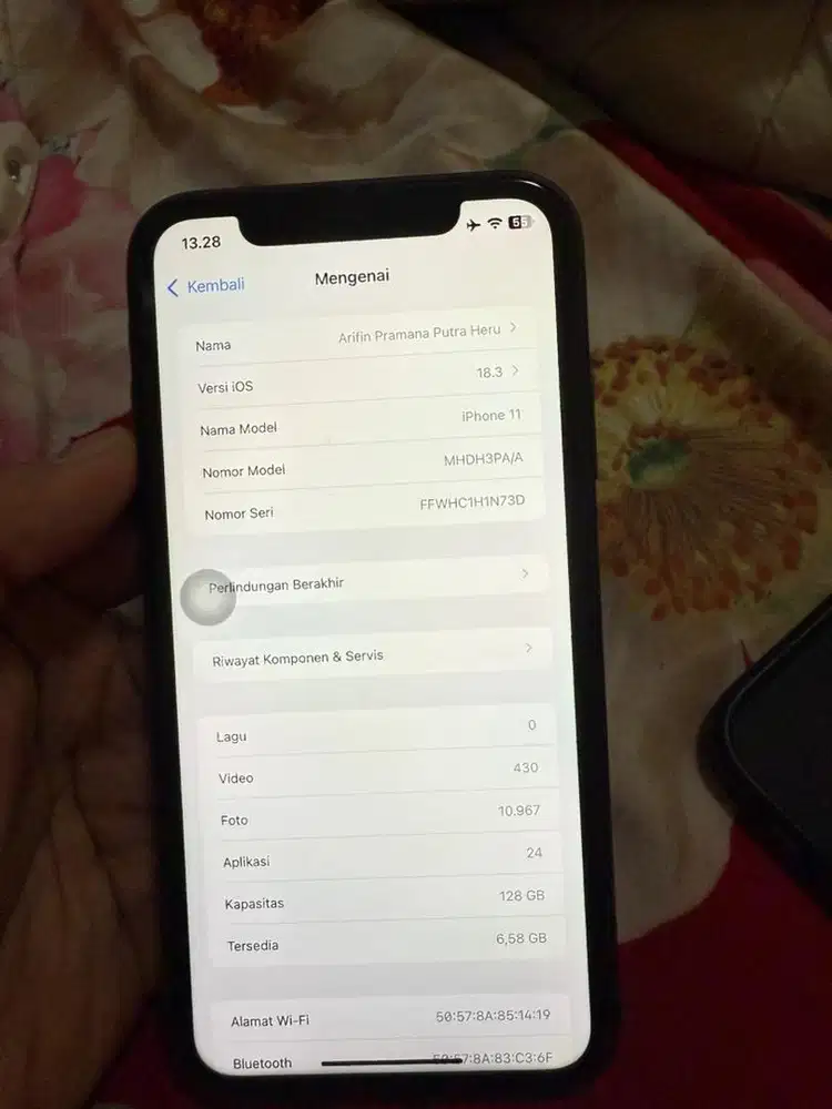 Iphone 11 black 128 gb IBOX fullset