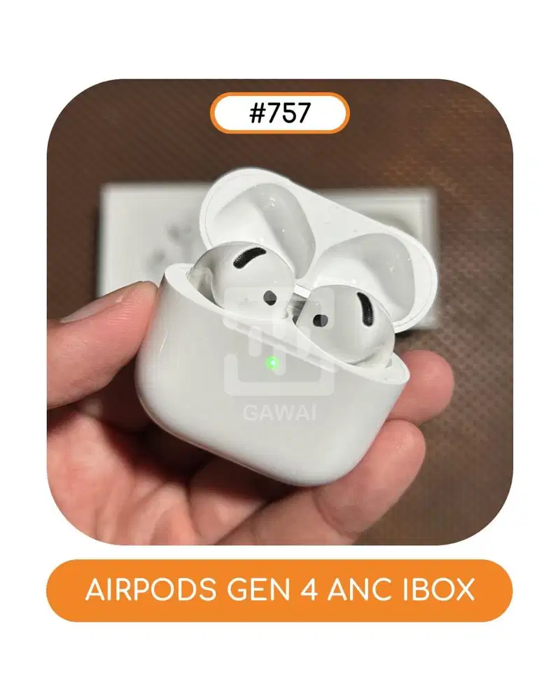 #757 Airpods Gen 4 Anc Ibox Garansi 28 January 2027