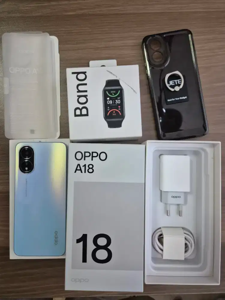 Oppo A18 4/128 + FREE Oppo Band 2 second