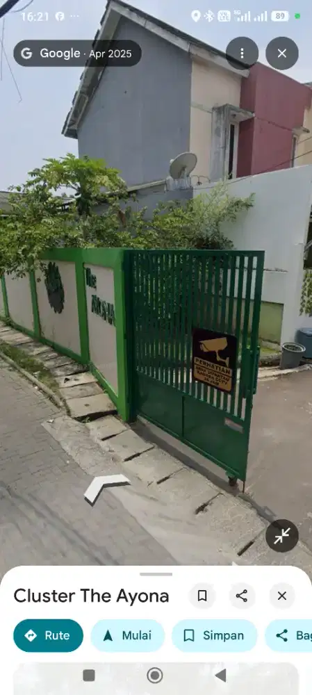 Dijual rumah di cluster the ayona jakarta utara