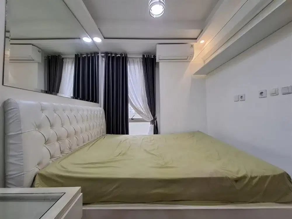 Strategis! Selangkah ke Taman Anggrek Mall hublife fasilitas premium dengan club house Disewakan 1br Siap Huni Apartemen Taman Anggrek Residence