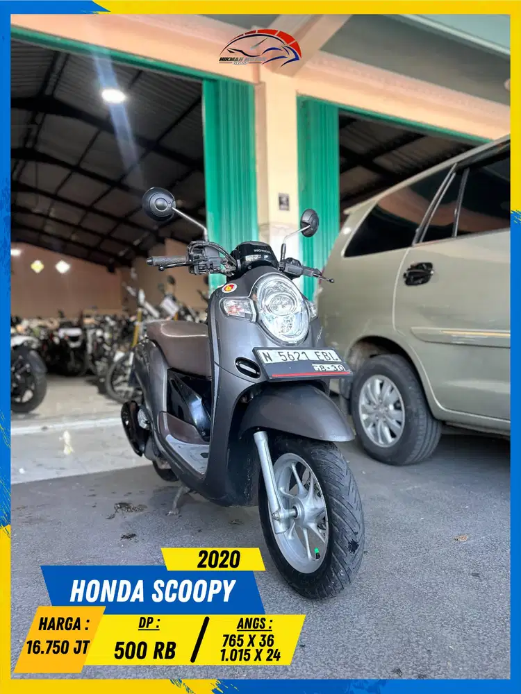 HONDA SCOOPY 2020 MONGGO GAS POLL HIKMAH MOTOR KEPUH