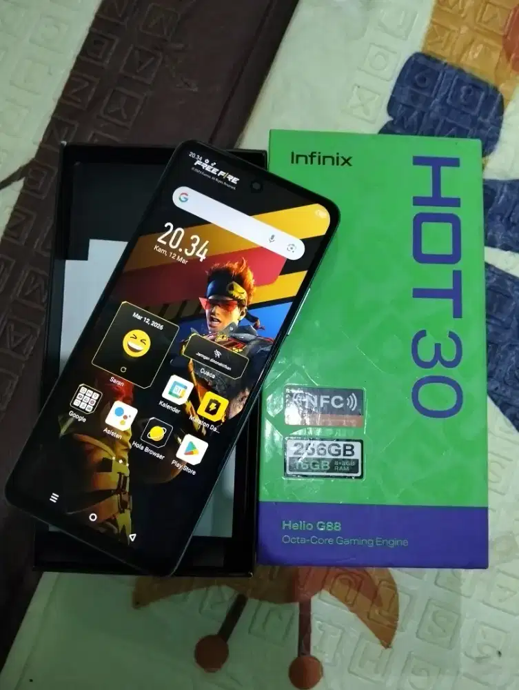 Infinix Hot 30 Fulset Ram 8/256
