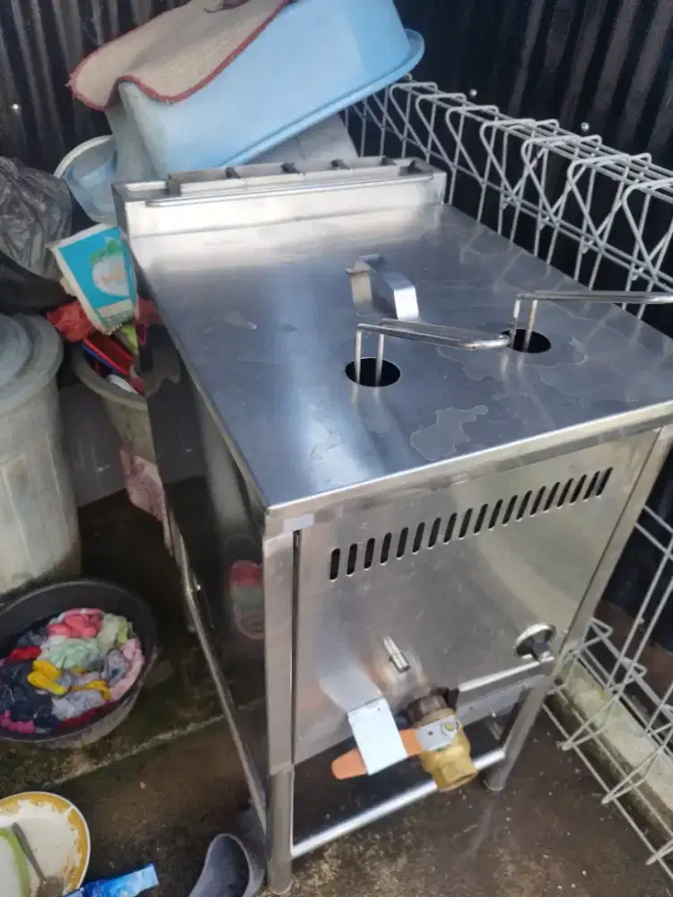 Deep Friyer, Friyer gorengan ayam KFC, friyer gas, penggorengan kfc