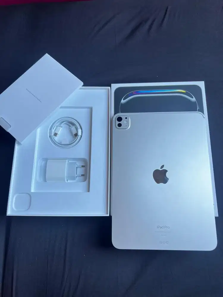 Ipad pro m4 256gb ibox bh100 cc0 garansi baru on