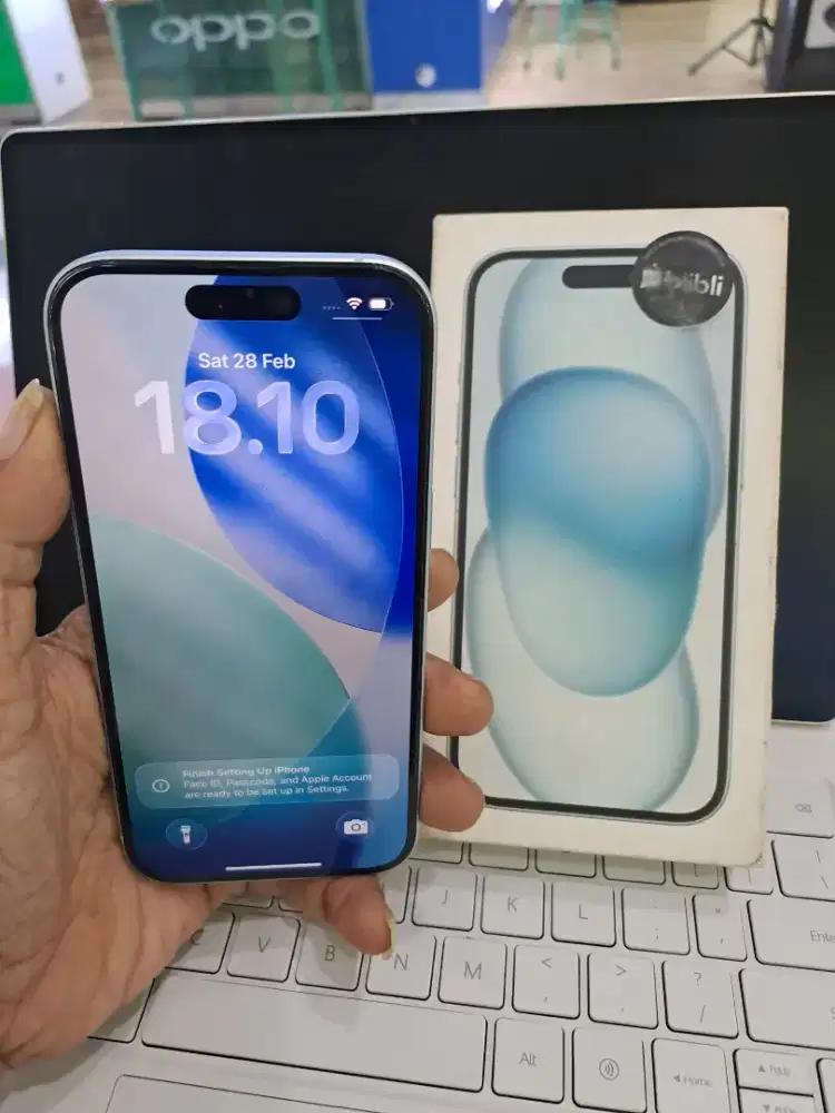 Iphone 15 128gb resmi ibox