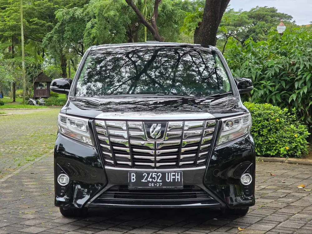TDP 35.JT| ALPHARD G ATPM 2017 HITAM ISTIMEWA !!