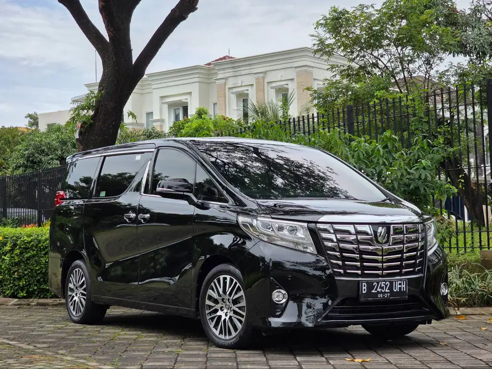 TDP 35.JT NEGO| ALPHARD G ATPM 2017 HITAM ISTIMEWA SEGER !!