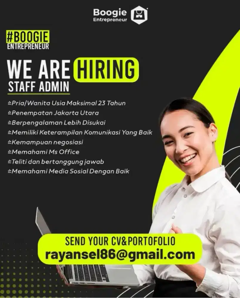 Open recruitment area Jakarta Utara