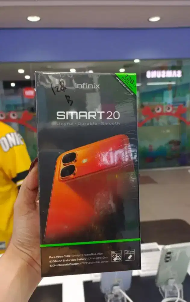 infinix smart 20 ram 8GB/128GB