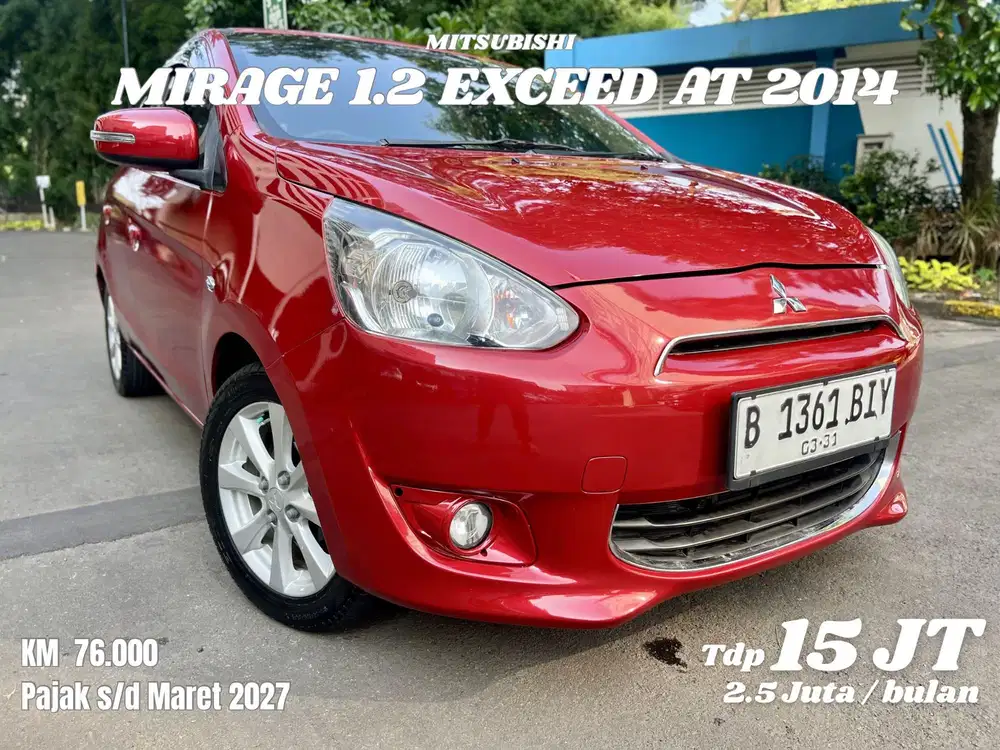 Mirage Exceed at 2014 Tdp15JT Mitsubishi march sirion ayla sx4 matic