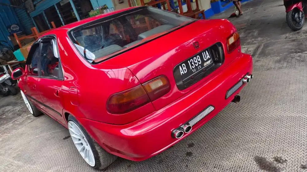 Honda Genio Langka Merah Metalic Limited