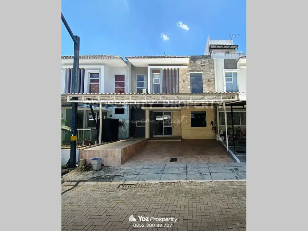 Rumah Sudah Renovasi dan Terawat di Cluster Serenade Lake Gading Serpong Tangerang Banten