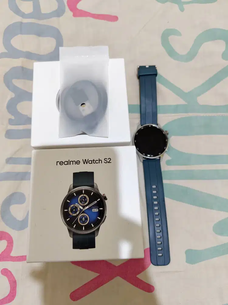 Realme Watch S2 Ocean Silver Garansi Panjang Istimewa Like New
