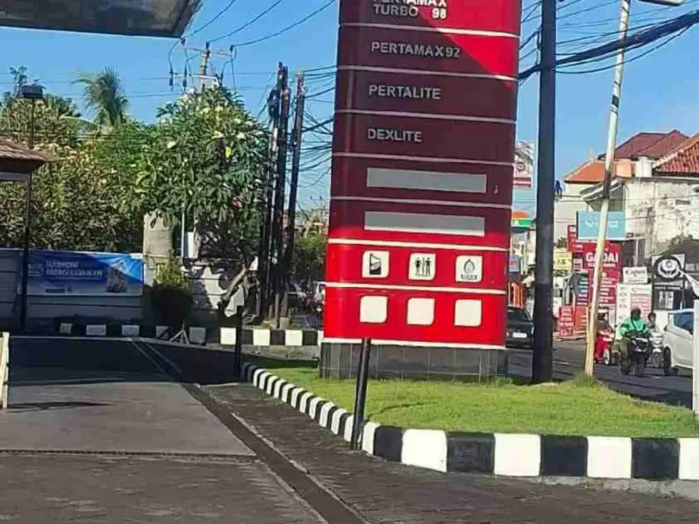 DIJUAL POM BENSIN (SPBU) AKTIF 2013 JLN WR SUPRATMAN TOHPATI DENPASAR TIMUR