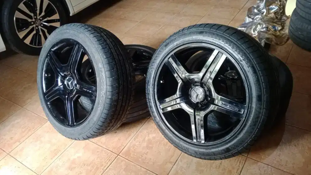 Jual cepat Velg Mercy AMG R19 bekas S300L