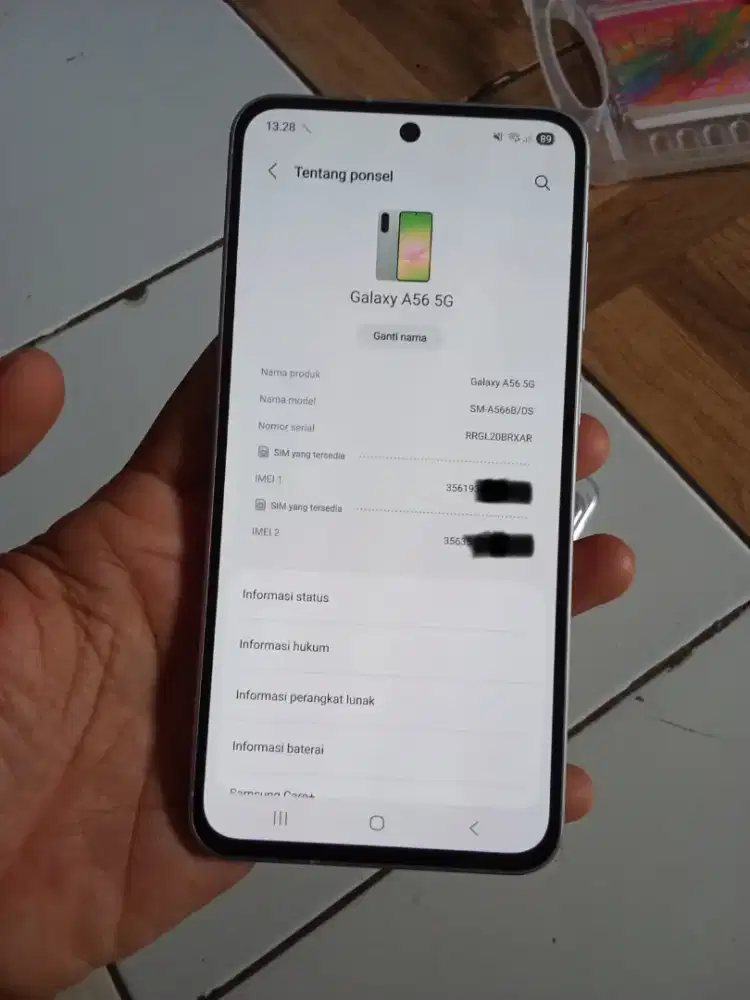 Samsung A56 5G Ram 12/256 Fullset
