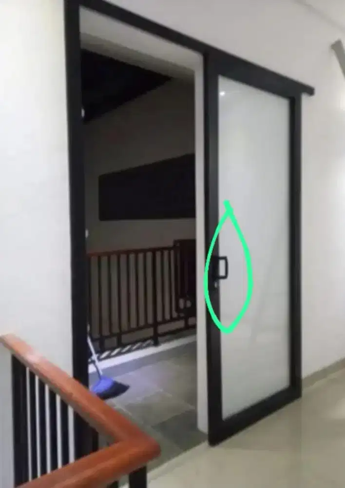 Pintu aluminium sleding kaca