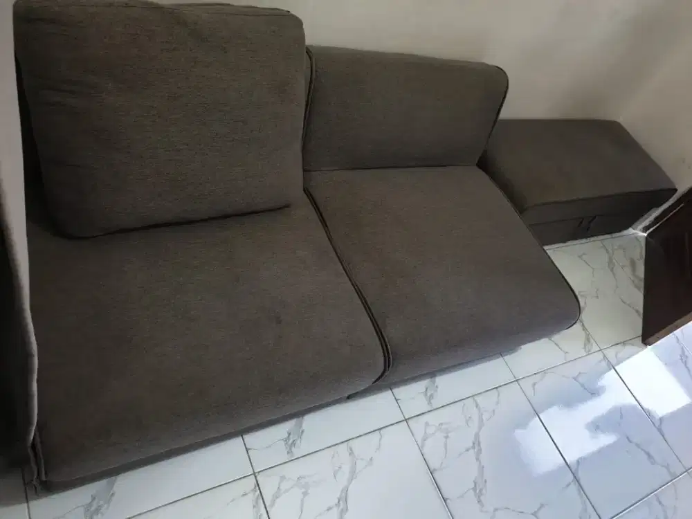 Dijual sofa bet set kondisi bekas masi bagus