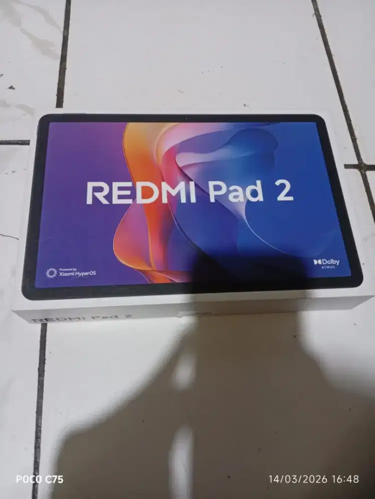 Redmi pad 2 ram 4+4 Rom 128 GB dolbi atmos