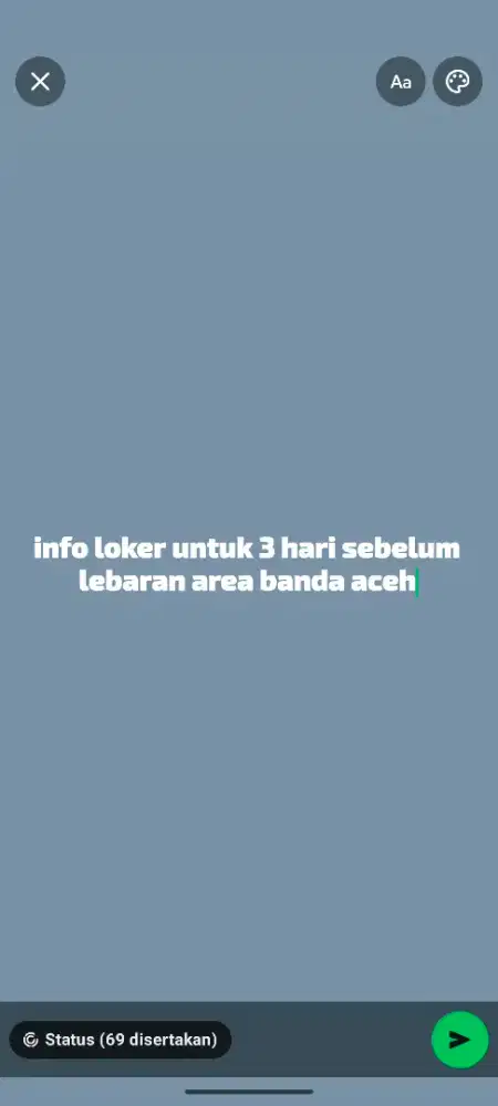 mencari pekerjaan untuk 3 hari sebelum lebaran