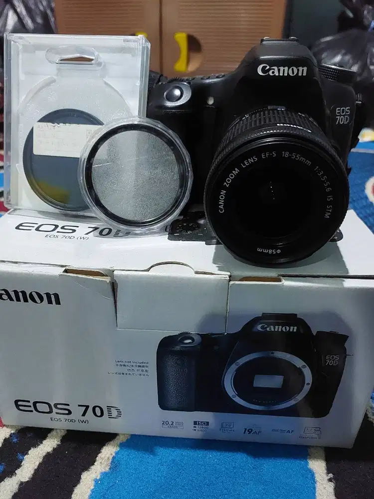 Kamera Canon 70D mulus no minus