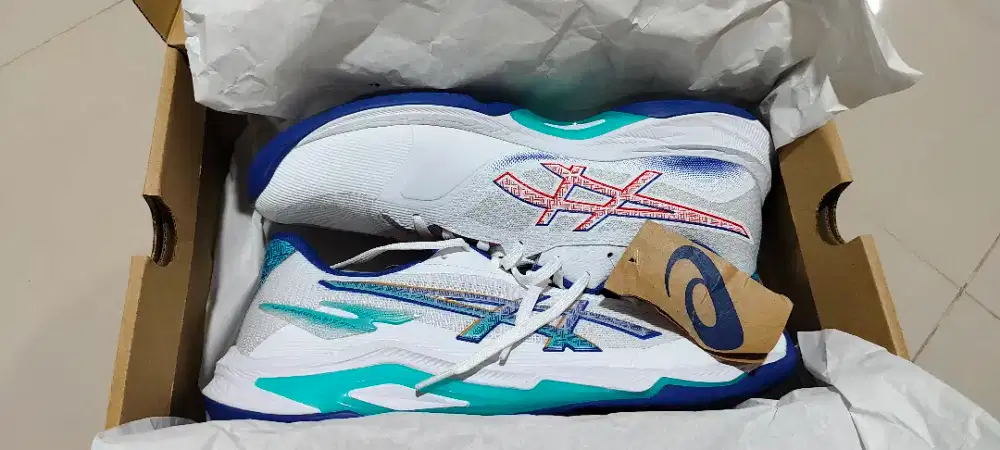 Sepatu voli asics netburner ff 4 original