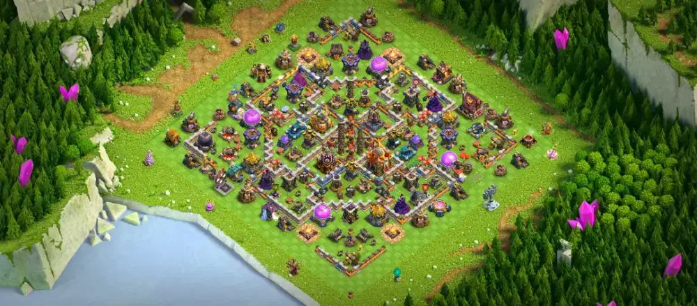 JUAL AKUN COC TH 16