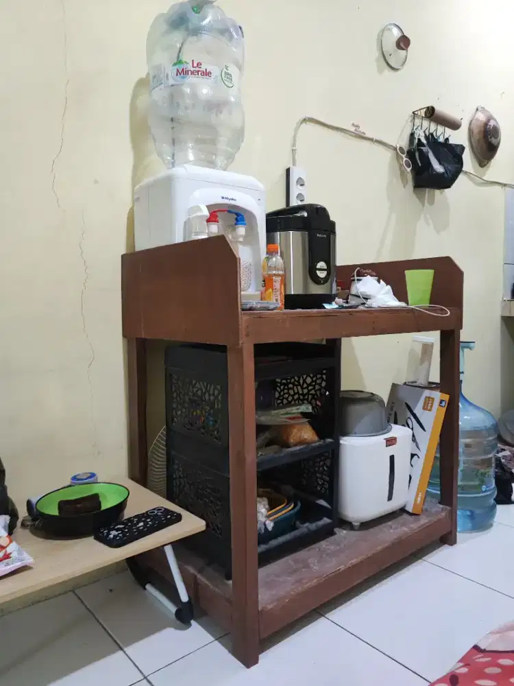 Meja kompor 2 tungku