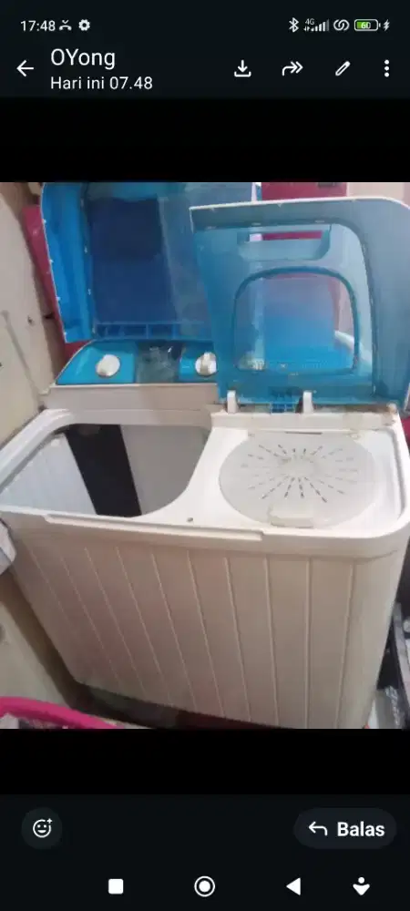 Jual mesin cuci merk DenPo uk 7kg