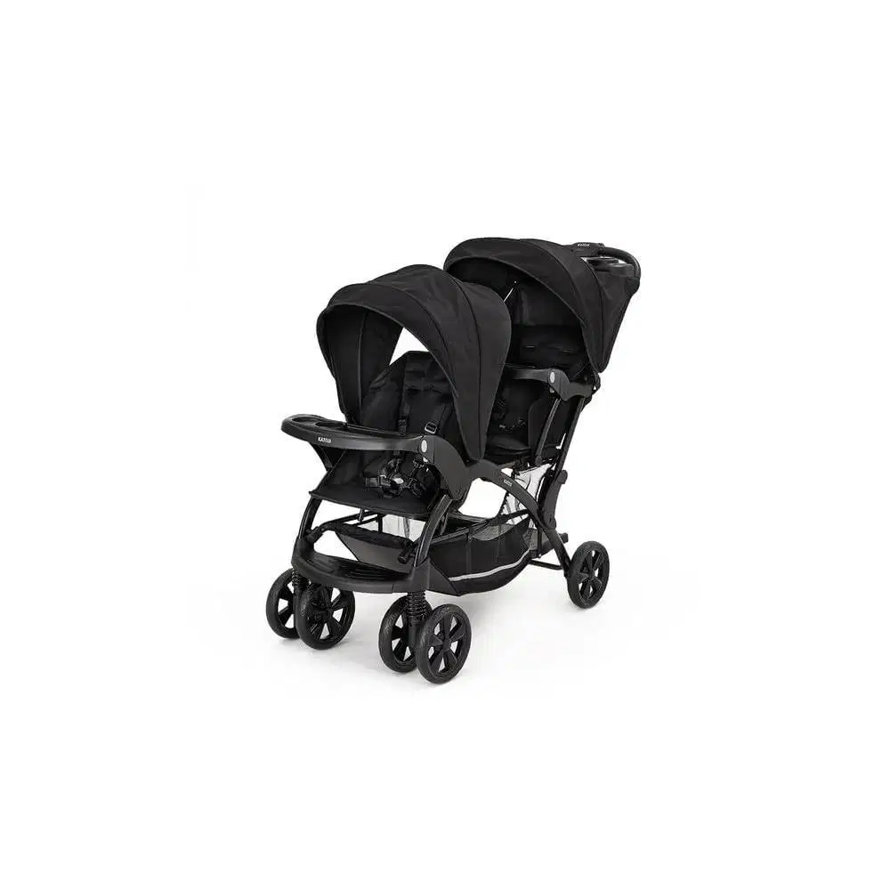 KATOJI Baby Stroller Two-in-One Go DX Onyx Black