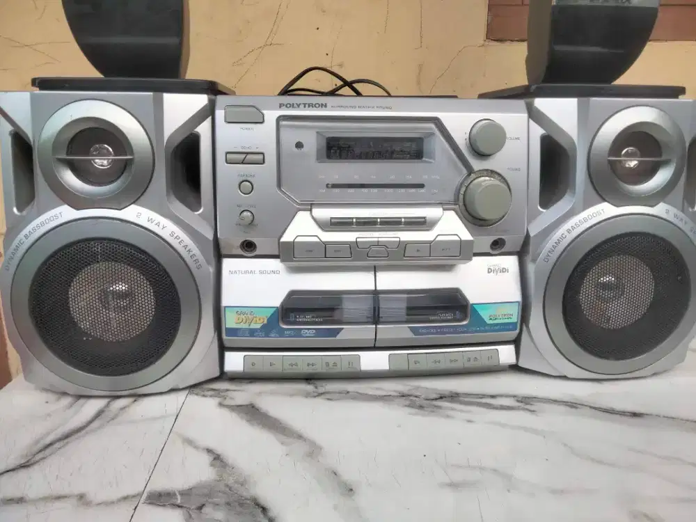 Jual mini compo polytron hidup