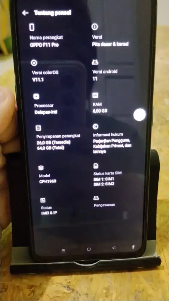 WTS Oppo F11 Pro 6/64 GB