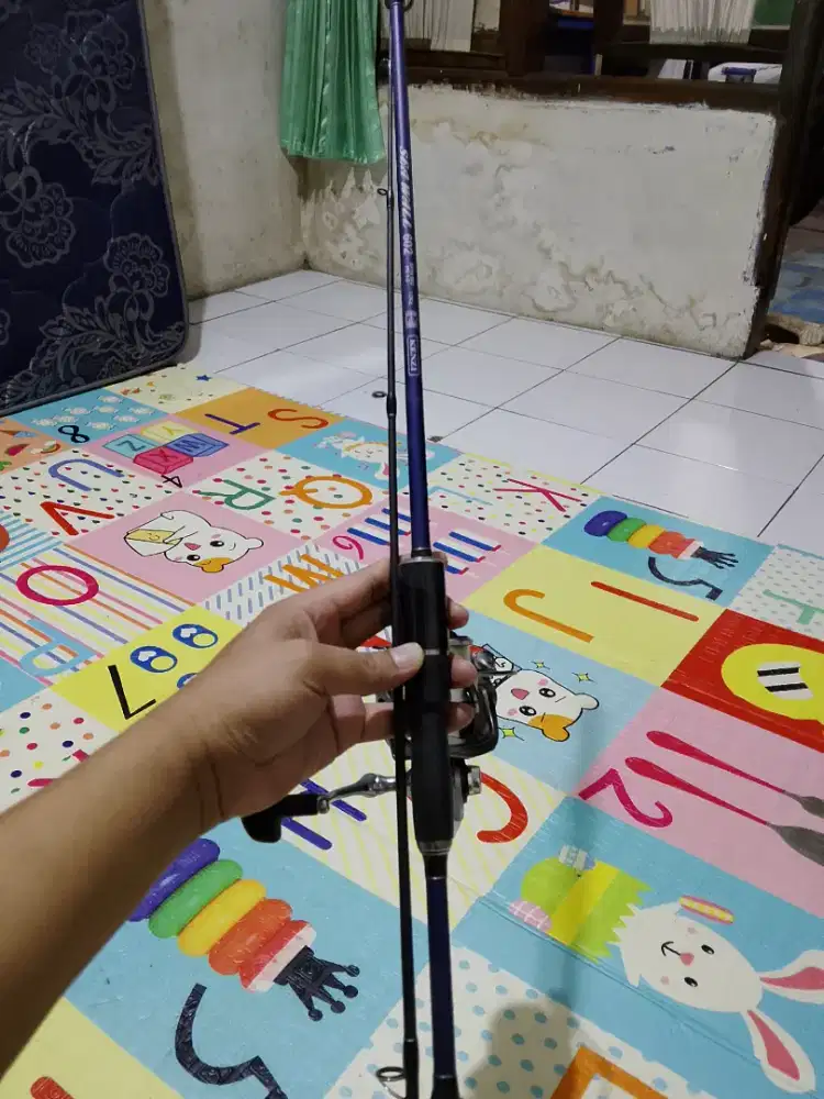 Dijual cepat joran pancing 1set